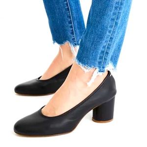 Madewell Reid pump in black size 7.5